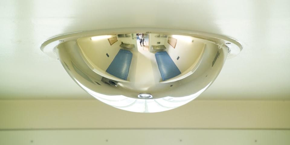 Anti-Ligature Observation Mirrors